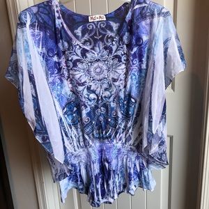 Mel & Mo Flowy T-shirt Shirt Blouse